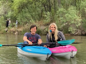 Kayaking with Heather